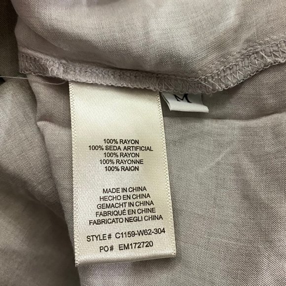 NEW Cloth & Stone Tie Dye Ombre Blouse M - Picture 7 of 8